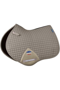 2025 WeatherBeeta Prime Air-Tec Jump Shaped Saddle Pad 1028251 - Natural Clay